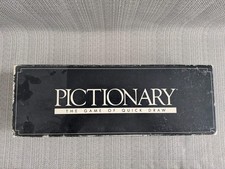 Pictionary 1987 Vintage Board Game Original Complete Parker Games Family Fun