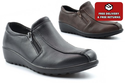 Womens wide fit shoes ladies - fit,
