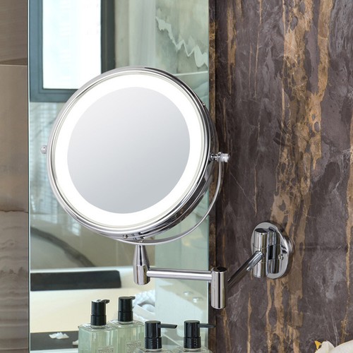 Wall mounted magnifying - wall, 5x