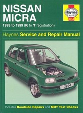 Nissan Micra (1993-99) Service