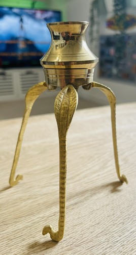 Small tripod shivling lota - small,