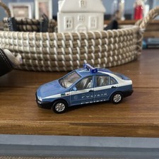Fiat Marea Polizia Police Car 1/43 Maisto Model Mint Condition in Display Case