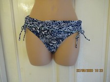 BLUE AND WHITE SIZE 10 BIKINI