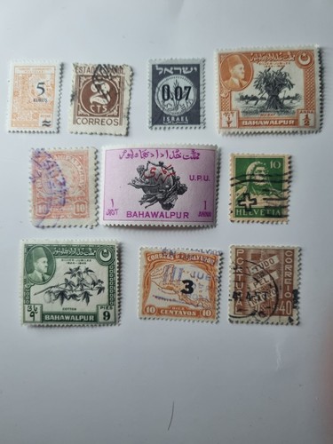 Old worldwide postage - worldwide,