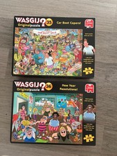 2 X Wasgij 1000 Piece Jigsaw