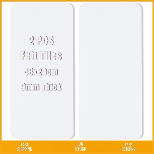 Elegant white felt - felt, board
