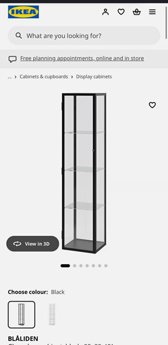Ikea blåliden black glass - ikea,