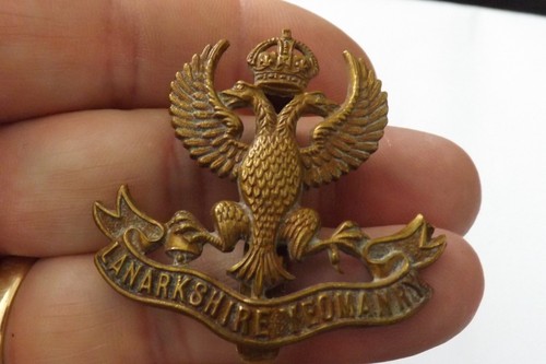 Military badge lanarkshire - badge,