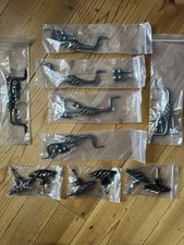 Job lot Drawer handles, Cupboard  Knobs, Pewter effect Steel Spiral Twist Cage