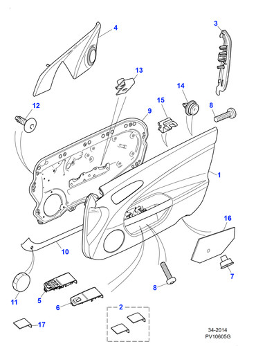 Jaguar screw cover 0 - screw, xk