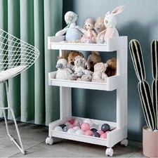 3 Tier Slim Rolling Storage