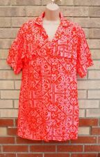 ASOS PINK RED FLORAL BANDANA BUTTONED OVERSIZED SHORT SLEEVE SHIRT DRESS 10