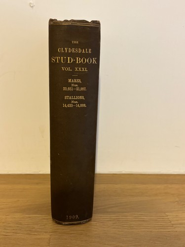Clydesdale stud book vol - clydesdale,