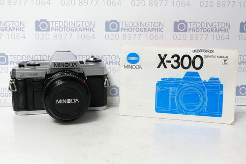 Minolta 300 silver body - minolta, md