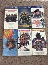 Police Academy  1 -6 (VHS) 80s Comedy 