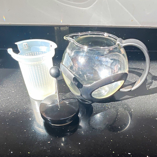 Bodum glass teapot with - glass,