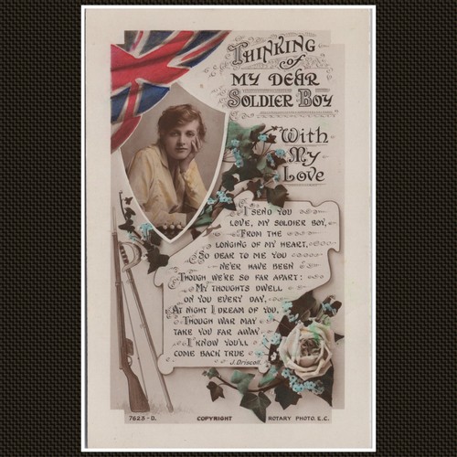 Thinking dear soldier - of, my