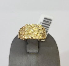 10k Nugget Ring Yellow Gold