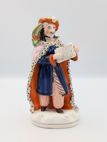 Victorian staffordshire figure - staffordshire,