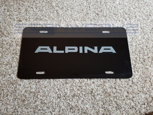 Bmw alpina vanity plate - bmw,