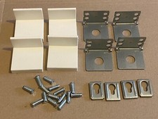 IKEA Kallax Mounting Kit White x 4 Pack Set ---- 115753, 115754, 103693, 100372