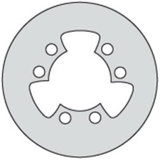 BRAKE DISC D.185 - 6 HOLES -