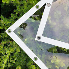 450gsm Clear Tarpaulin Heavy