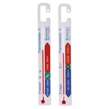 Fridge Thermometer Freezer Thermometer - Twin Pack Food Storage Temperature