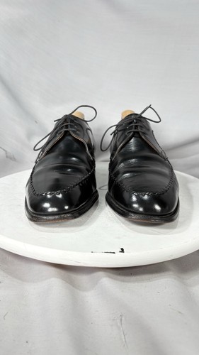Men leather loakes black - leather,