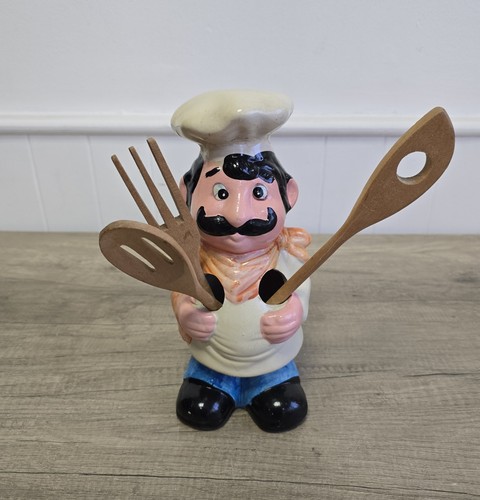 Vintage chef utensils holder - vintage,