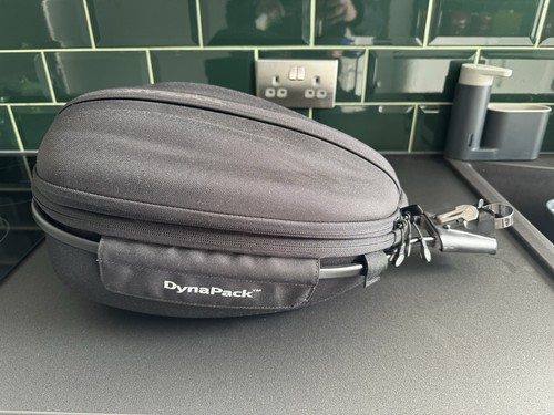 Bicycle seat carrier - bag, black