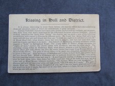VERY OLD POSTCARD ENTITLED