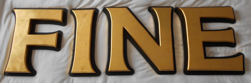 Reclaimed vintage gold - vintage, 13”