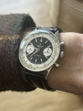 Vintage Breitling Chronomat 808 Chronograph Mens Watch - Serviced March 2025