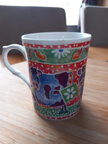 Kingsbury fine bone china mug - bone,
