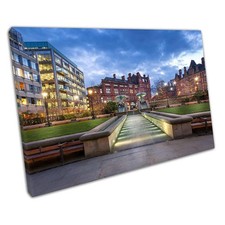 Sheffield Cityscape Canvas Print: Urban Skyline Wall Art for Home & Office