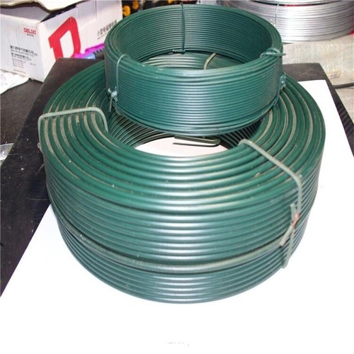 Pvc straining wire green - wire,