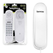 Benross White Slimline Corded
