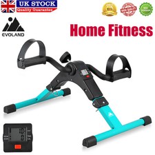 Folding Foot Pedal Exerciser Mini Exercise Bike Arm Leg Workout for Home Fitness