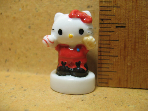 Tiny hello kitty baseball - hello,
