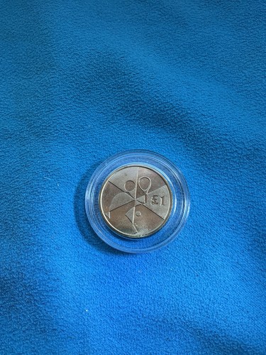 2019 gibraltar coin - gibraltar, £1