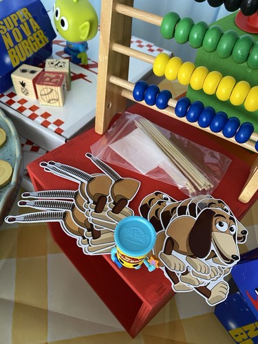 Toy story slinky cake toppers - story,