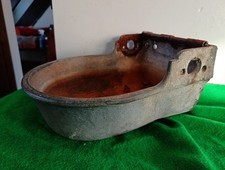 Water Bowl Cattle Sheep Drinker trough Garden Planter Galvanized Heavy duty 