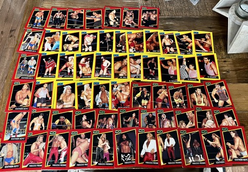 Wcw impel 1991 trading cards - impel,
