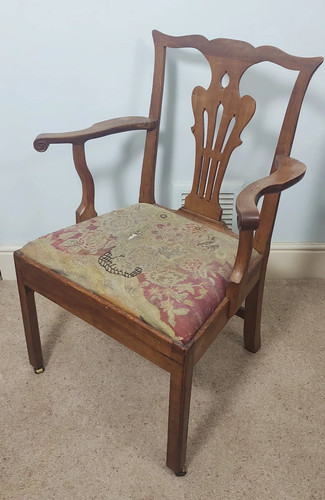 Antique georgian fruitwood - antique,