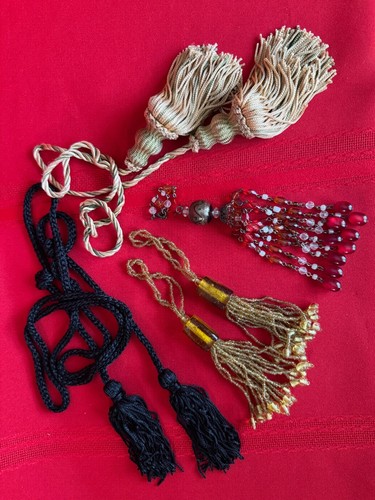 Glass beaded tassels 2 - beaded,