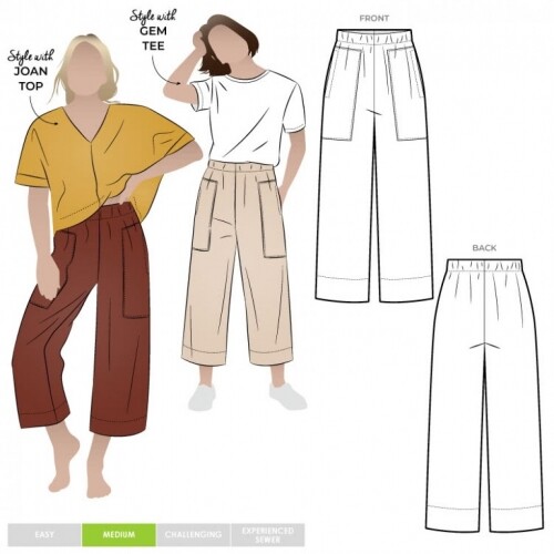 Style arc sewing pattern darby - style,