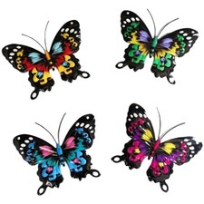 4X Home Fence Ornament Metal