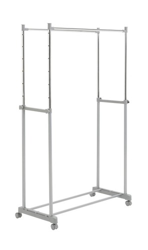 Double clothes rail grey - double,