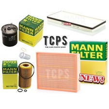 FOR MERCEDES SPRINTER 311 CDI MWB 903 MANN SERVICE KIT AIR OIL CABIN FUEL FILTER